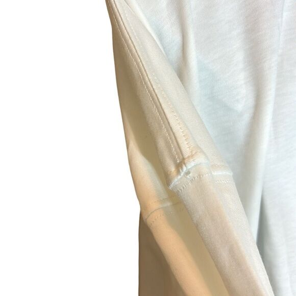 Eskandar women’s smaller front larger back round neck tee Pima cotton new OS - Picture 6 of 10